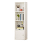 Closed Wooden Bookshelf Modern Home Living Room Study Corner Bookcase