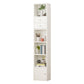 Closed Wooden Bookshelf Modern Home Living Room Study Corner Bookcase