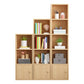 Closed Wooden Bookshelf Modern Home Living Room Study Corner Bookcase