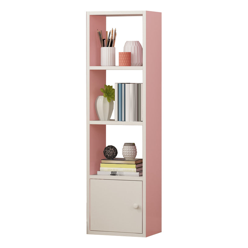 Closed Wooden Bookshelf Modern Home Living Room Study Corner Bookcase