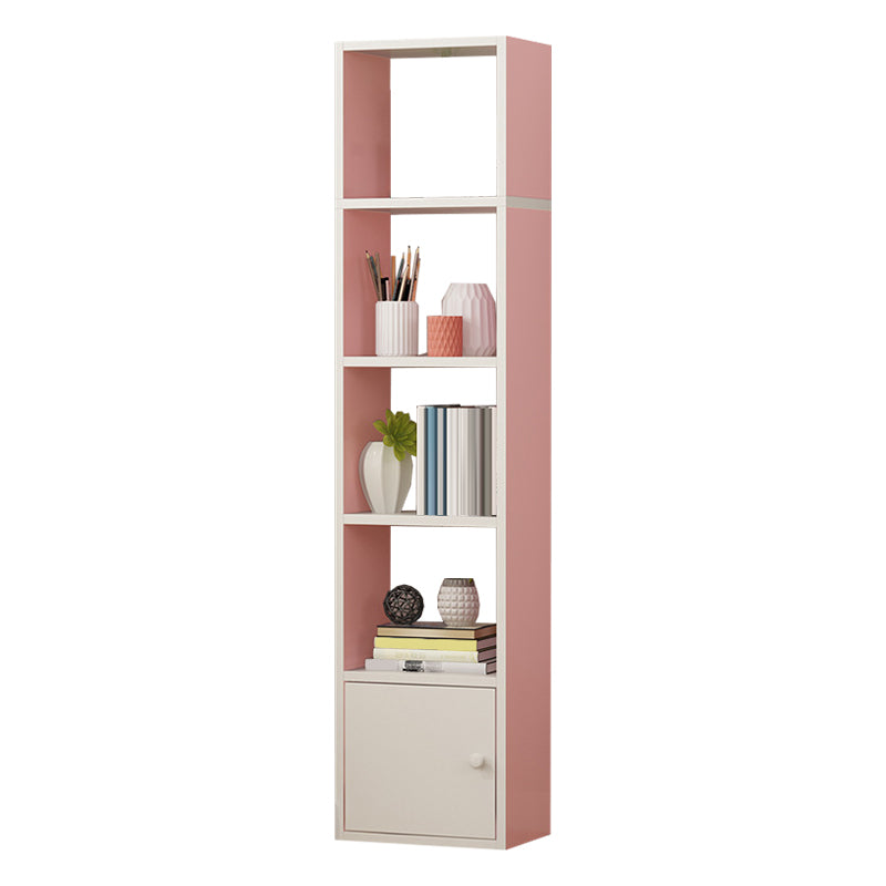 Closed Wooden Bookshelf Modern Home Living Room Study Corner Bookcase