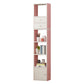 Closed Wooden Bookshelf Modern Home Living Room Study Corner Bookcase