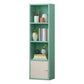 Closed Wooden Bookshelf Modern Home Living Room Study Corner Bookcase
