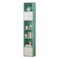 Closed Wooden Bookshelf Modern Home Living Room Study Corner Bookcase
