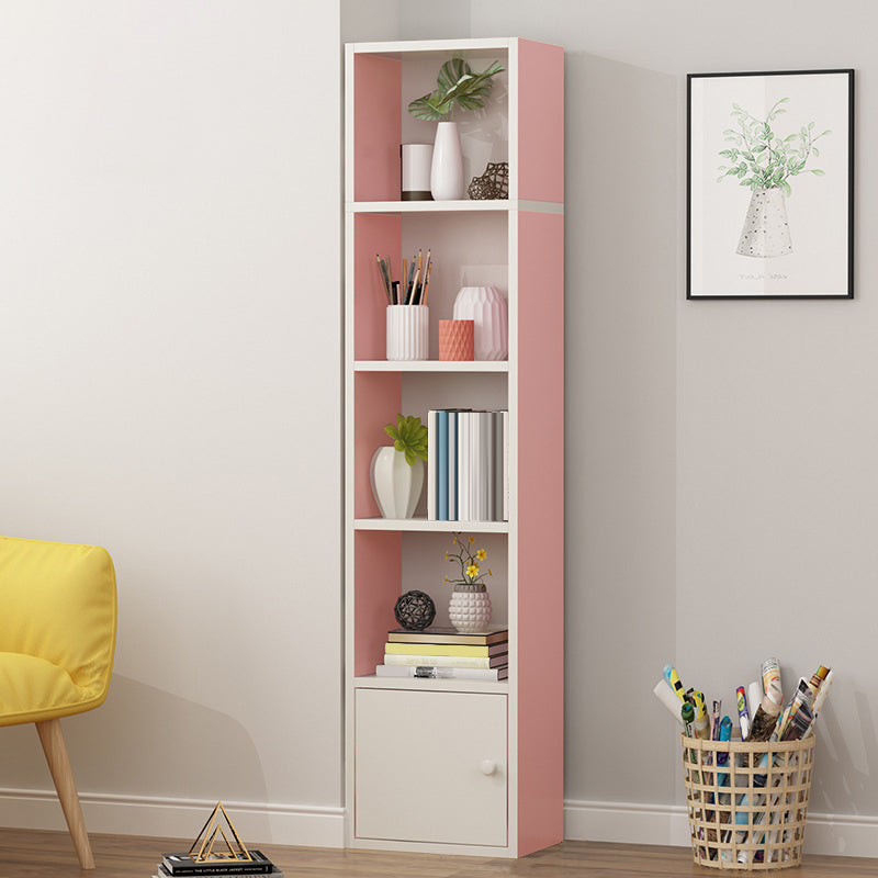 Closed Wooden Bookshelf Modern Home Living Room Study Corner Bookcase