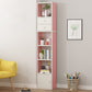 Closed Wooden Bookshelf Modern Home Living Room Study Corner Bookcase