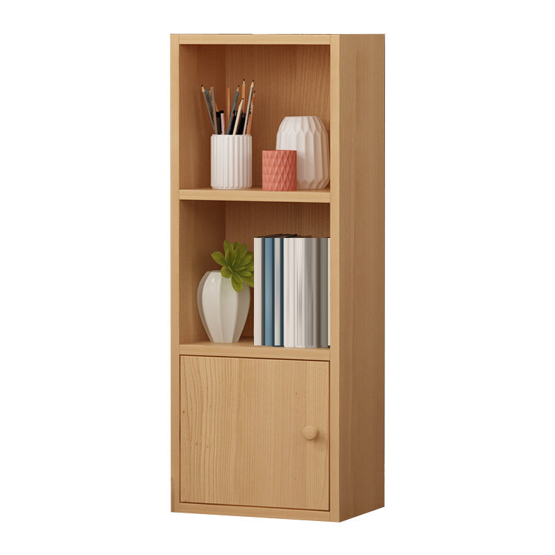 Closed Wooden Bookshelf Modern Home Living Room Study Corner Bookcase