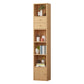 Closed Wooden Bookshelf Modern Home Living Room Study Corner Bookcase