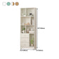 Closed Wooden Bookshelf Modern Home Living Room Study Corner Bookcase