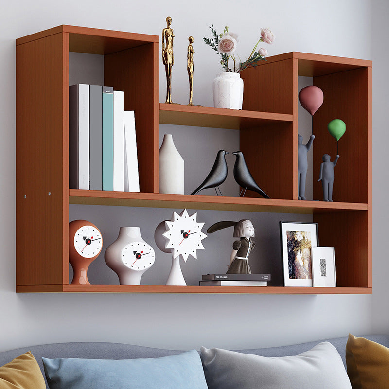 Modern Engineered Wood Bookcase, Geometric Bookshelf for Any Room Clearhalo 'Bookcases' 'furn' 'furn_bookcases' 'Furniture' 'Office Furniture' 5538204