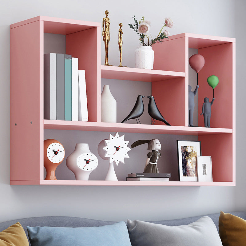 Modern Engineered Wood Bookcase, Geometric Bookshelf for Any Room Clearhalo 'Bookcases' 'furn' 'furn_bookcases' 'Furniture' 'Office Furniture' 5538206