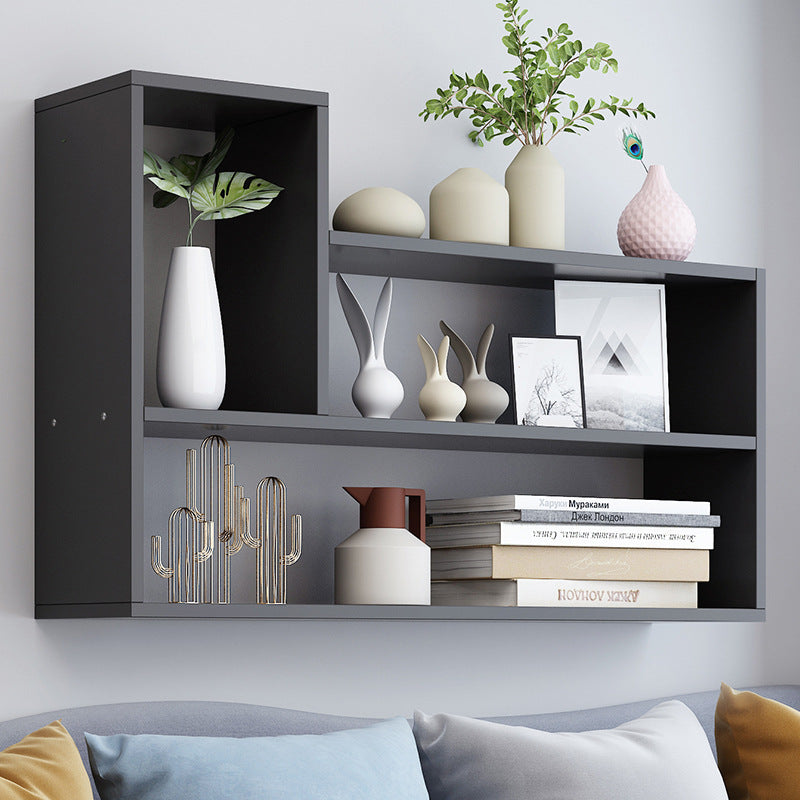 Modern Engineered Wood Bookcase, Geometric Bookshelf for Any Room Clearhalo 'Bookcases' 'furn' 'furn_bookcases' 'Furniture' 'Office Furniture' 5538223