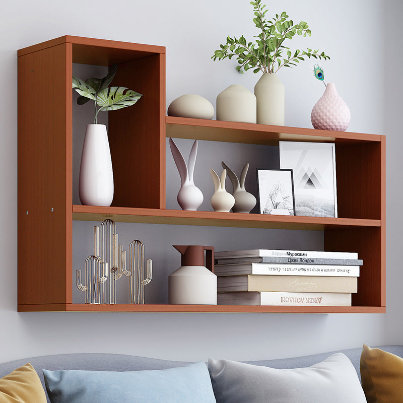 Modern Engineered Wood Bookcase, Geometric Bookshelf for Any Room Clearhalo 'Bookcases' 'furn' 'furn_bookcases' 'Furniture' 'Office Furniture' 5538225