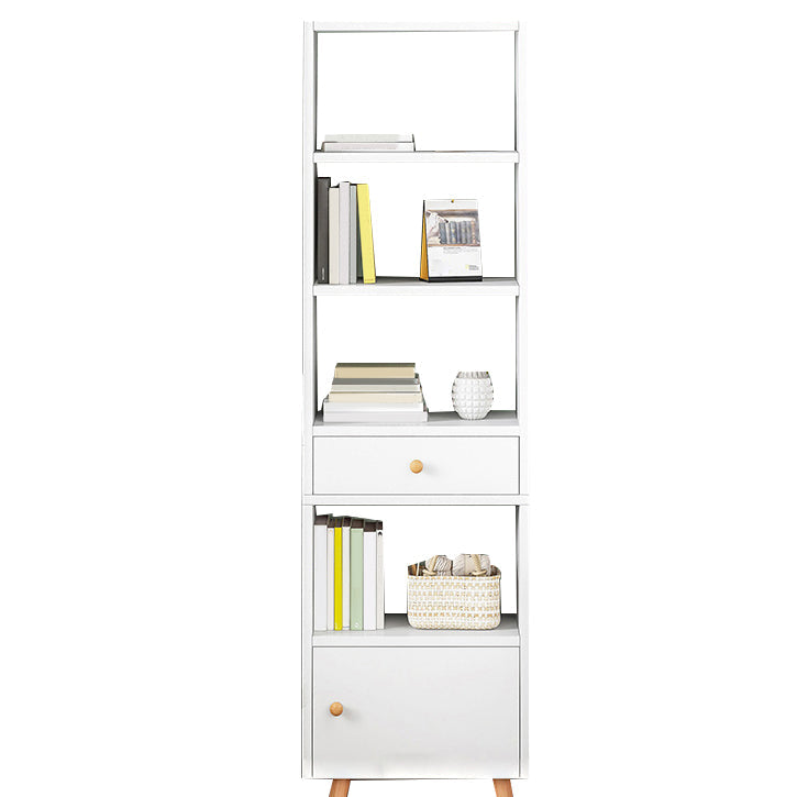 Libreria aperta in legno moderno libreria per angolo di casa minimalista moderna