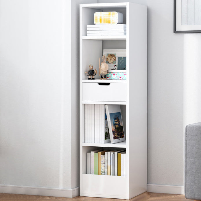 Libreria aperta in legno moderno libreria per angolo di casa minimalista moderna