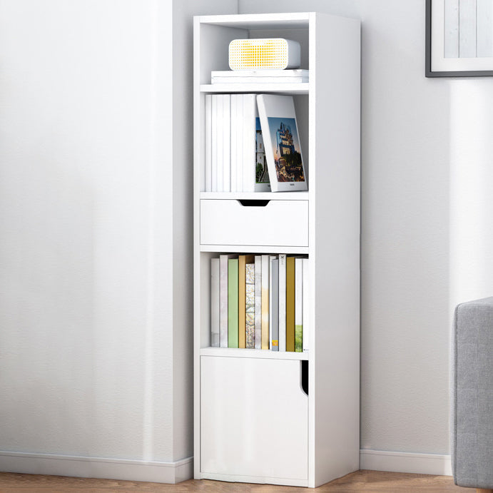 Libreria aperta in legno moderno libreria per angolo di casa minimalista moderna