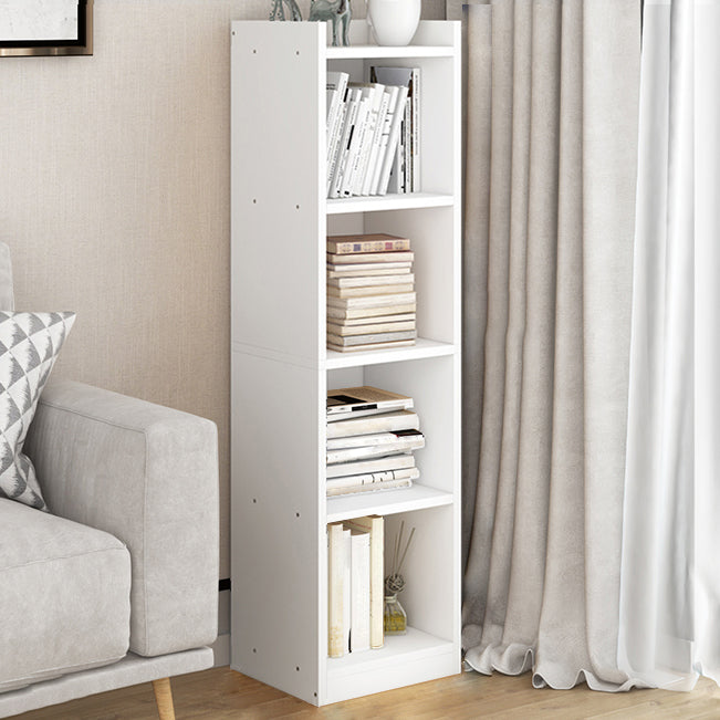 Estantería de madera cerrada estantería de esquina de casa minimalista moderna