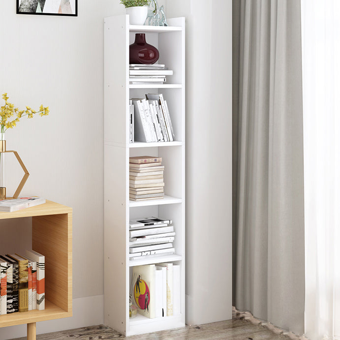 Estantería de madera cerrada estantería de esquina de casa minimalista moderna