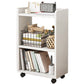 9.44" Wide Home Standard Bookshelf Modern Wood Movable Shelf
