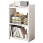 9.44" Wide Home Standard Bookshelf Modern Wood Movable Shelf