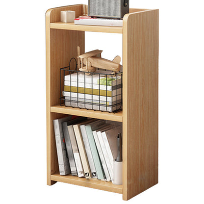 9.44" Wide Home Standard Bookshelf Modern Wood Movable Shelf