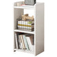 9.44" Wide Home Standard Bookshelf Modern Wood Movable Shelf