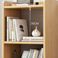 9.44" Wide Home Standard Bookshelf Modern Wood Movable Shelf
