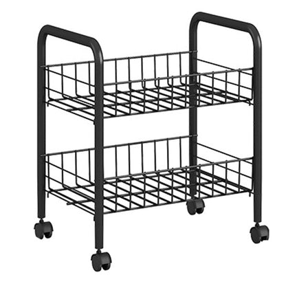 Steel Bookshelf, Multi Tiers Contemporary Bookcase for Home Office