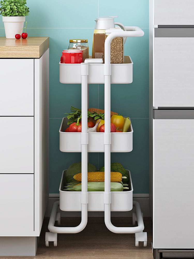 Steel Bookshelf, Multi Tiers Contemporary Bookcase for Home Office