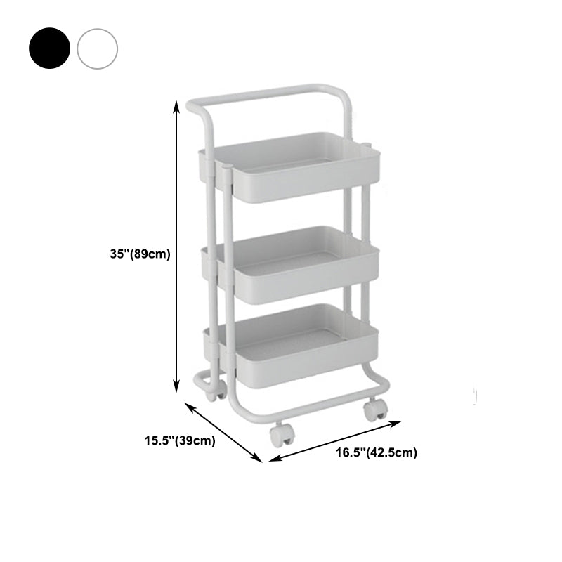 Steel Bookshelf, Multi Tiers Contemporary Bookcase for Home Office