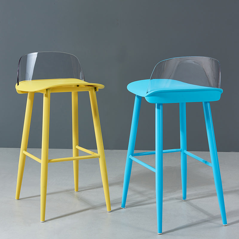 Sgabello da bar rettangolo interno bassa schiena poggiapiedi moderni sgabelli moderni