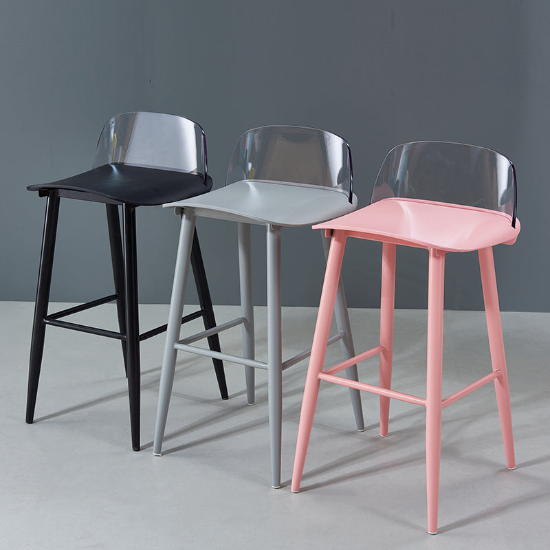 Sgabello da bar rettangolo interno bassa schiena poggiapiedi moderni sgabelli moderni