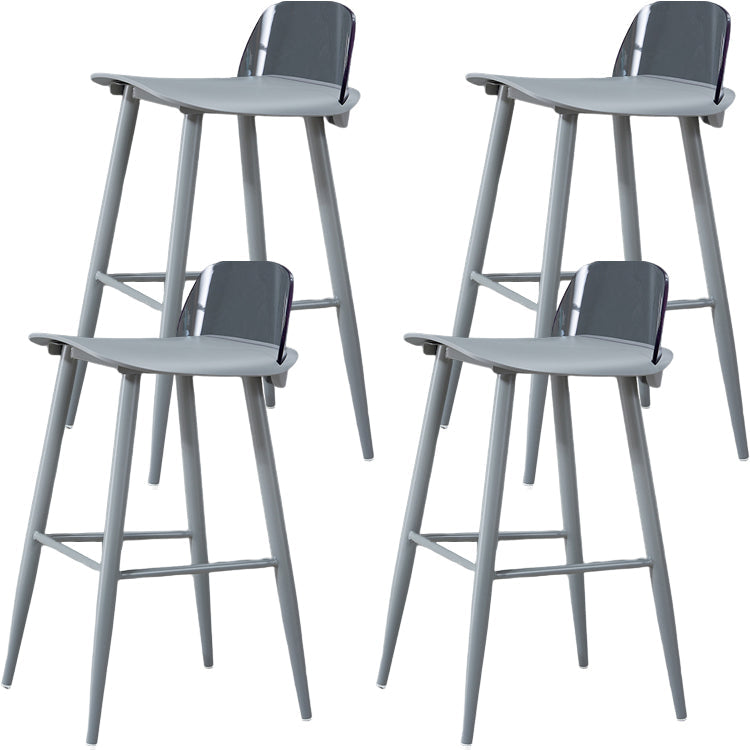 Sgabello da bar rettangolo interno bassa schiena poggiapiedi moderni sgabelli moderni