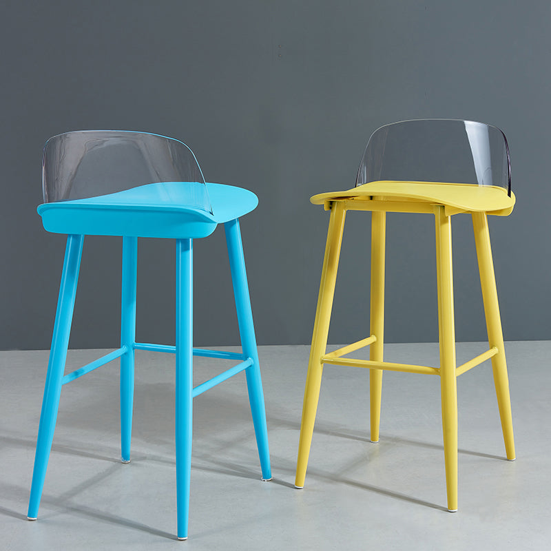 Sgabello da bar rettangolo interno bassa schiena poggiapiedi moderni sgabelli moderni