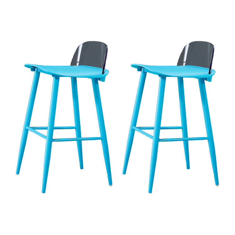 Sgabello da bar rettangolo interno bassa schiena poggiapiedi moderni sgabelli moderni