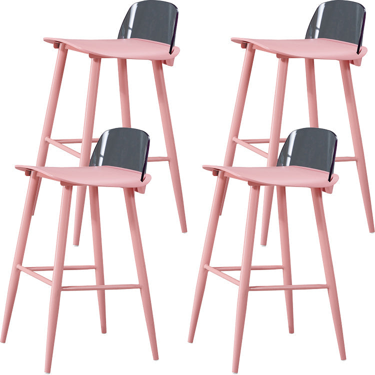 Sgabello da bar rettangolo interno bassa schiena poggiapiedi moderni sgabelli moderni