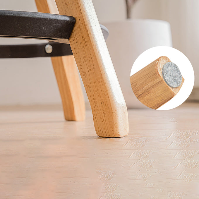 Contemporary Adjustable Height Bar Stool Rubberwood Solid Wood Bar Stool Clearhalo 'Bar Furniture' 'Bar Stools' 'bar_stools' 'furn' 'furn_bar_stools' 'Furniture' 'Kitchen & Dining Furniture' 5542053