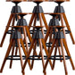 Contemporary Adjustable Height Bar Stool Rubberwood Solid Wood Bar Stool Walnut 8 Piece Set Clearhalo 'Bar Furniture' 'Bar Stools' 'bar_stools' 'furn' 'furn_bar_stools' 'Furniture' 'Kitchen & Dining Furniture' 5542057