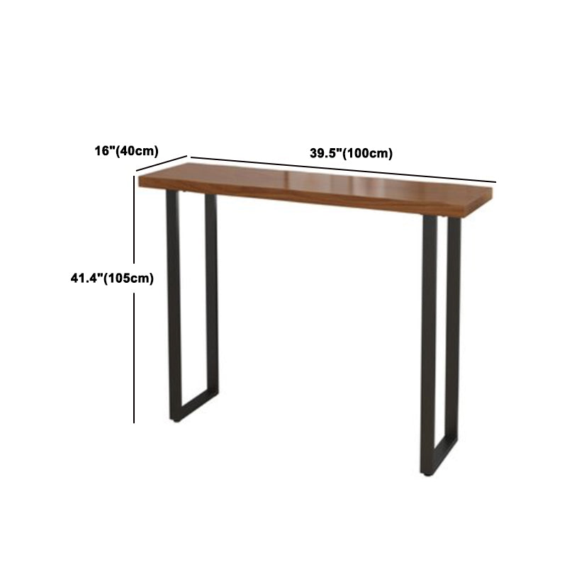 Set de mostrador de madera maciza industrial 1/2/3 Piezas taburete de bar de sala de estar y mesa