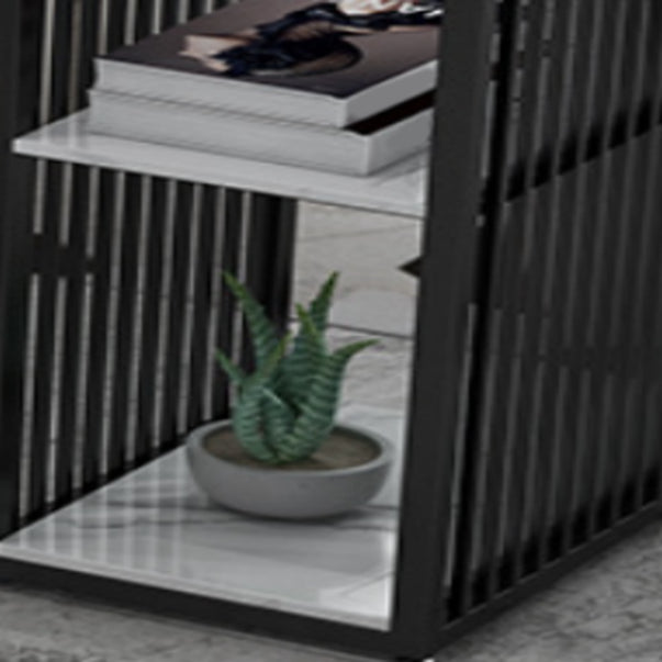 Glamour 1/3 pièces table de bar de bar à table de pierre rectangle avec tabourets hauts pour balcon