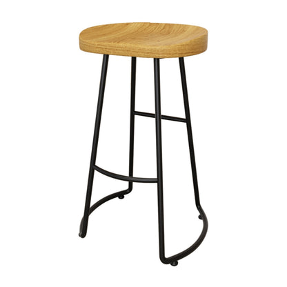 Rectangle industriel en bois massif top table ensemble 1/5/9 Pièces Table de comptoir avec tabourets