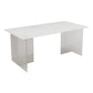 Modern Style Sintered Stone Dining Table Set 1/2/5/6 Pieces Dining Set for Home Use Clearhalo 'Dining Room Sets' 'Dining Tables & Seating' 'dining_room_set' 'furn' 'furn_dining_room_set' 'Furniture' 'Kitchen & Dining Furniture' 5542681