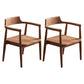 Set da pranzo moderno da 1/2/4/5/7 pezzi Set da pranzo per interni con doppio piedistallo in legno massello di pino