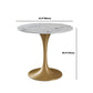 Glam Faux Marble Dining Table Set Round 1/2/4/5 Pieces Dining Set Clearhalo 'Dining Room Sets' 'Dining Tables & Seating' 'dining_room_set' 'furn' 'furn_dining_room_set' 'Furniture' 'Kitchen & Dining Furniture' 5542746