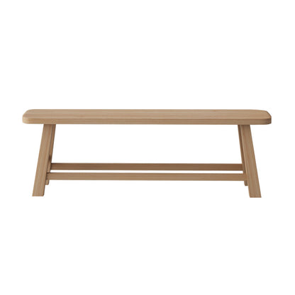 Modern Dining Set Rectangular Natural 1/4/5 Pieces Trestle Dinette Set