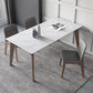 Modern Style Solid Wood Dining Set 1/2/4/5/7 Pieces Dining Set for Dining Areas