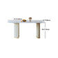 Set da pranzo in pietra sinterizzata stile Glam Set da pranzo da 1/3/5 pezzi per zone pranzo