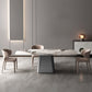 Modern Style Sintered Stone Dining Table Set Rectangle 1/2/3/4/7 Pieces Dining Set