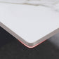 Modern Style Sintered Stone Dining Table Set Rectangle 1/2/5 Pieces Dining Set