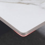 Set da tavolo da pranzo in pietra sinterizzato in stile moderno set da pranzo 1/2/5 pezzi